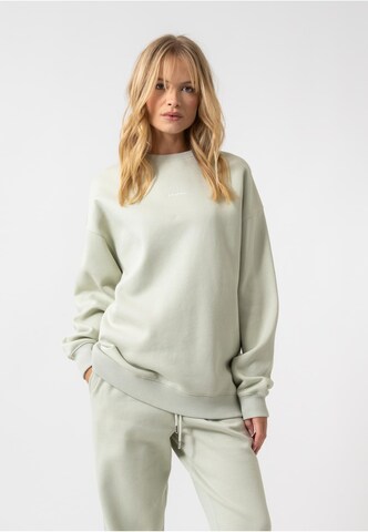 Sweat-shirt OH APRIL en vert : devant