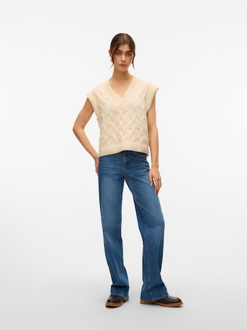 VERO MODA Pullover 'VMPIPER' i beige