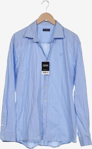 North Sails Button Up Shirt in XXL in Blue: front
