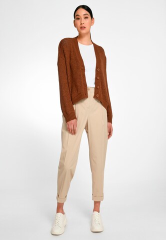 Peter Hahn Knit Cardigan in Brown