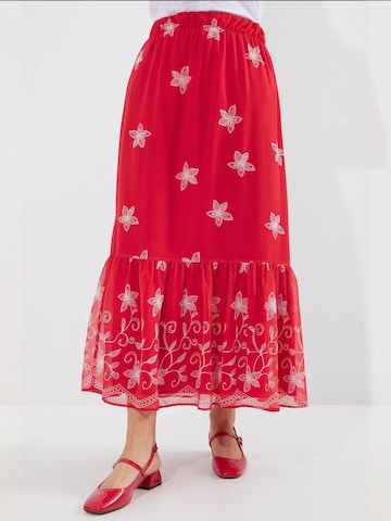 Bigdart - Saia em vermelho: frente