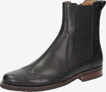 SIOUX Chelsea Boots 'Petrunja' in Black: front
