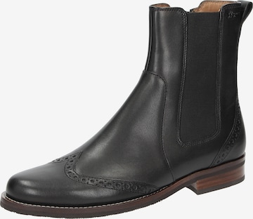 SIOUX Chelsea Boots 'Petrunja' in Schwarz: predná strana