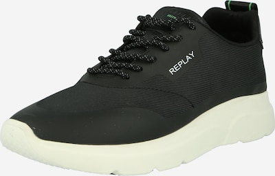 REPLAY Sneaker 'EARTH' in grün / schwarz / weiß, Produktansicht
