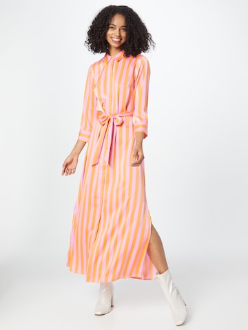 Y.A.S Shirt Dress 'SIENNA' in Pink: front