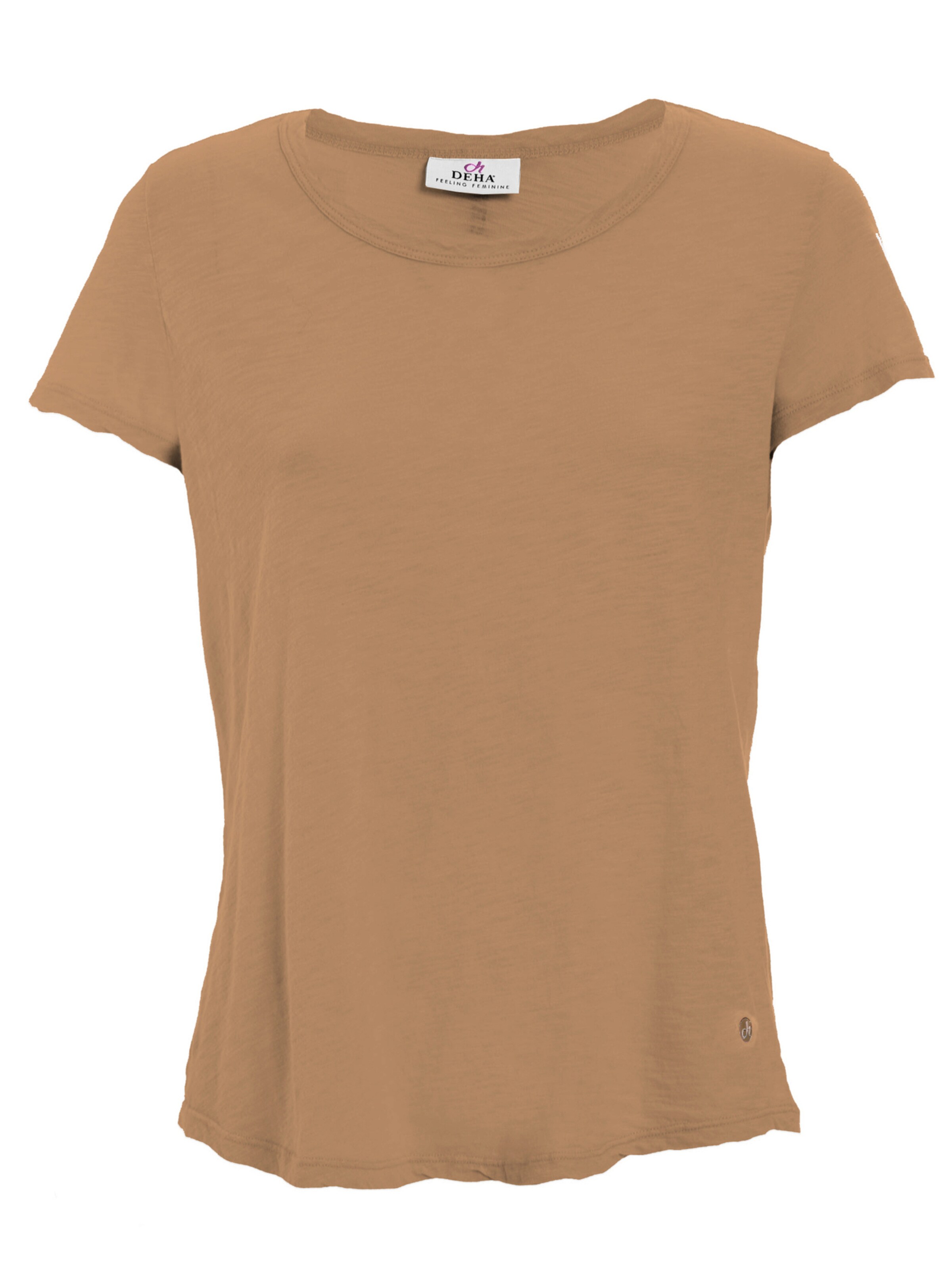 Maglietta di DEHA in marrone: frontale
