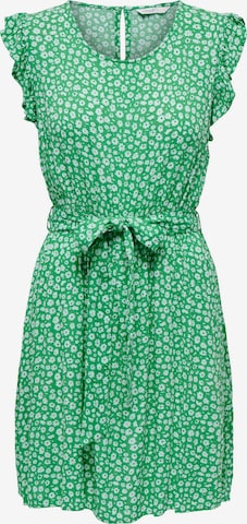 Robe 'SOPHIA' ONLY en vert : devant