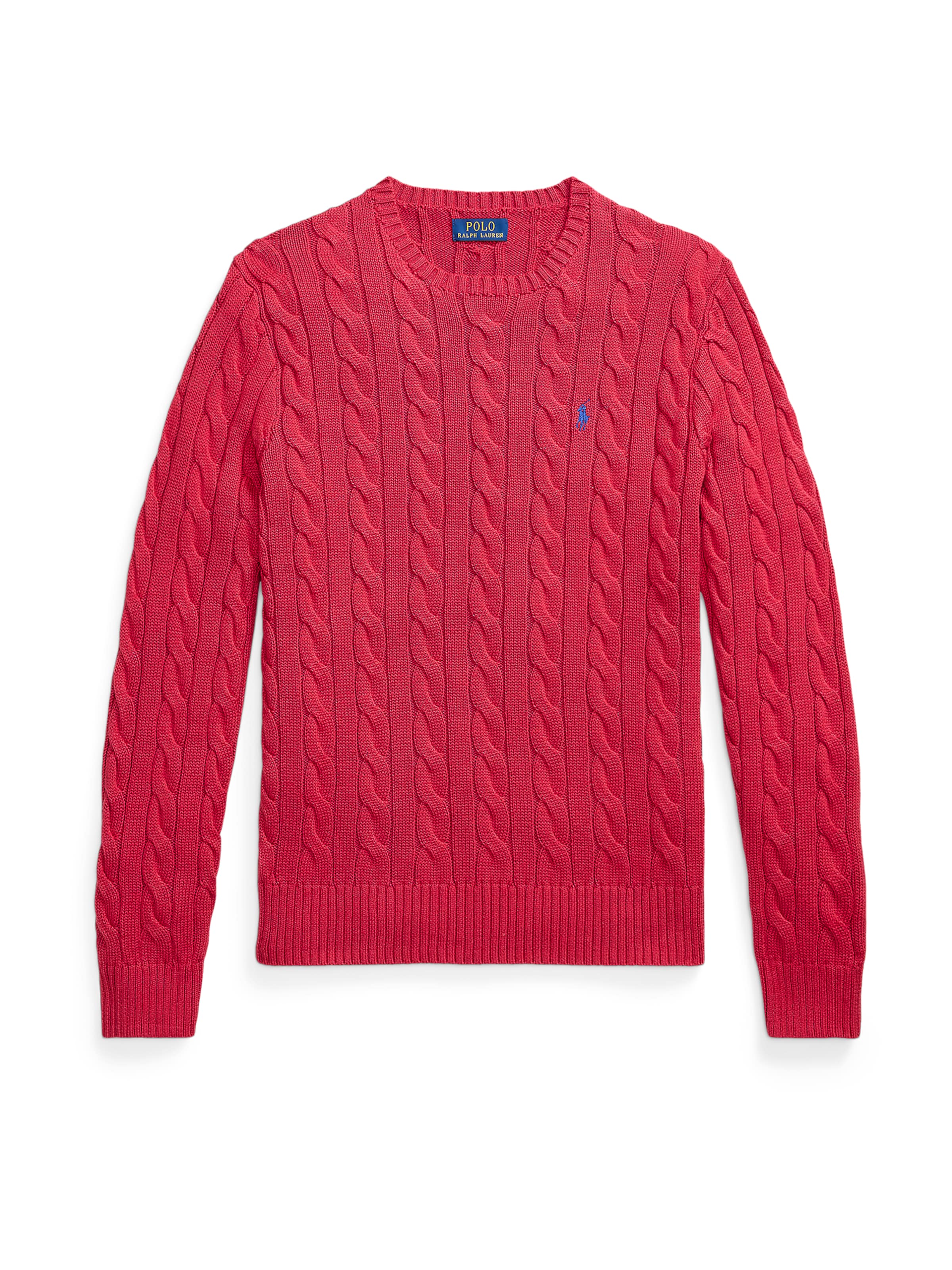 Polo Ralph Lauren Sweter 'DRIVER' w kolorze czerwony: przód