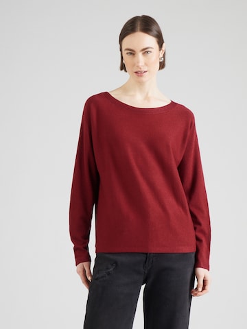 COMMA Trui in Rood: voorkant