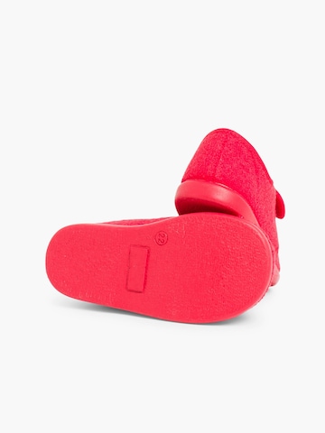 Pantoufle Pisamonas en rouge