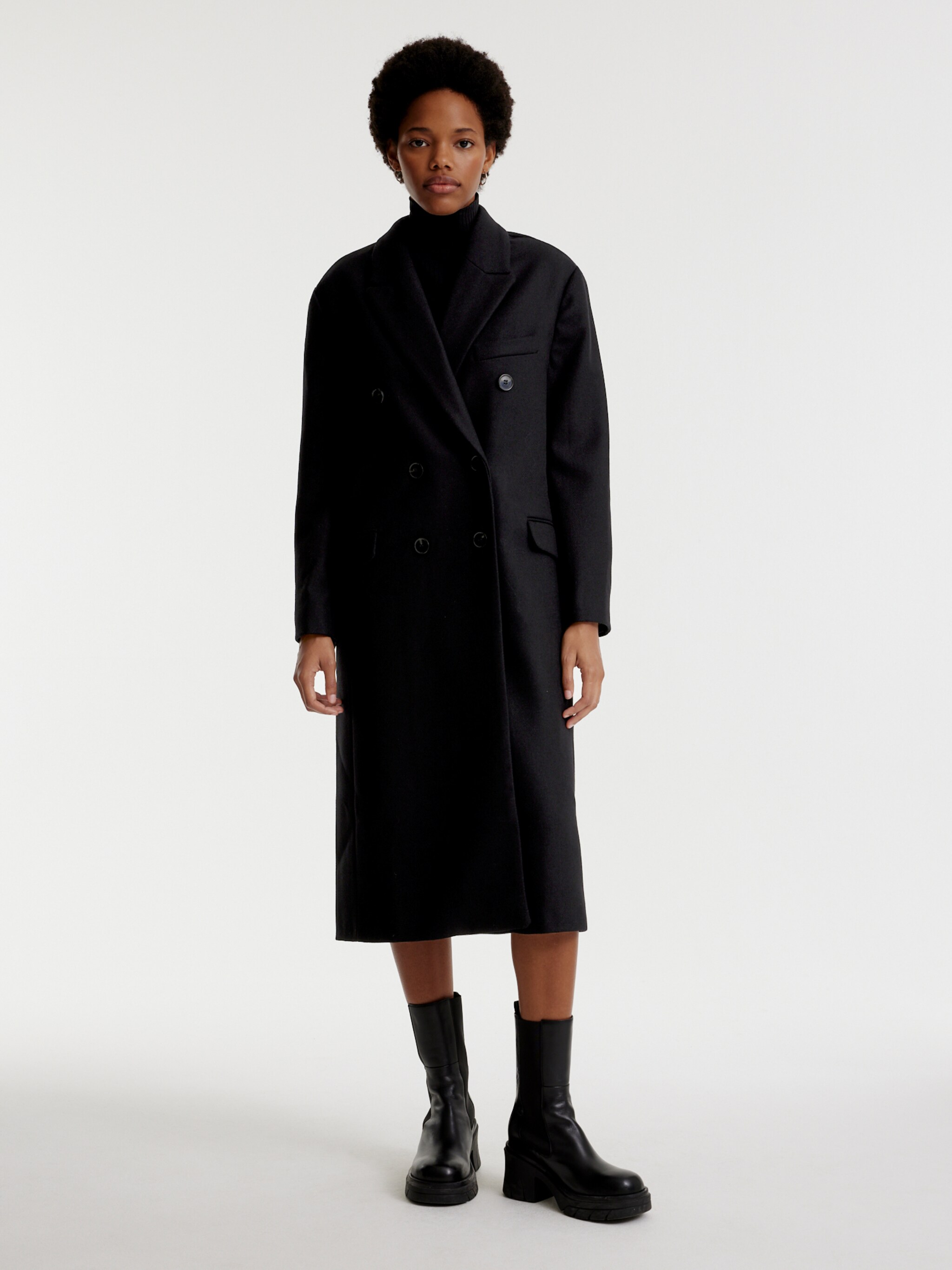 EDITED Producten Tussenmantel 'Singa' Zwart