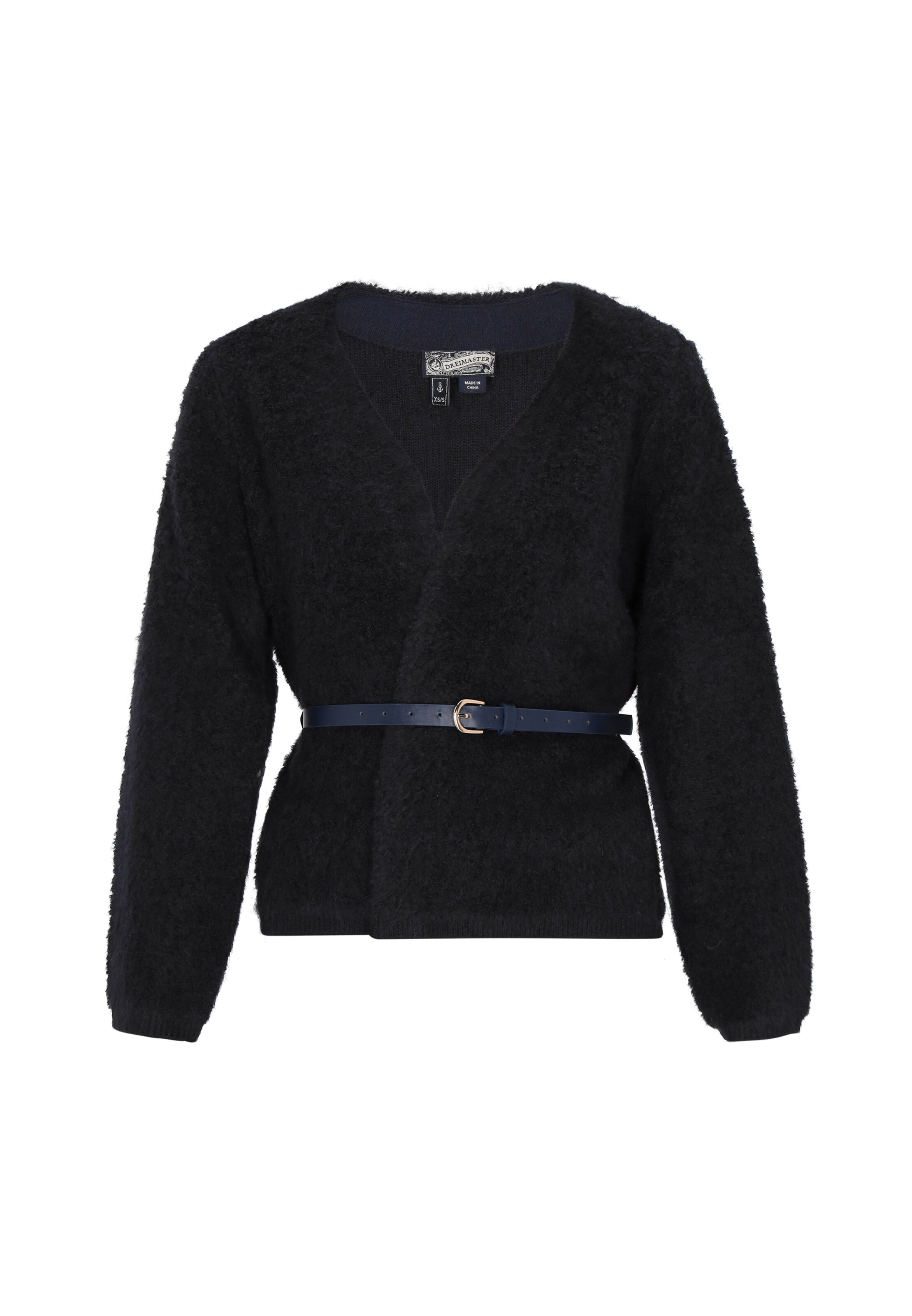 Cardigan DreiMaster Vintage en bleu : devant