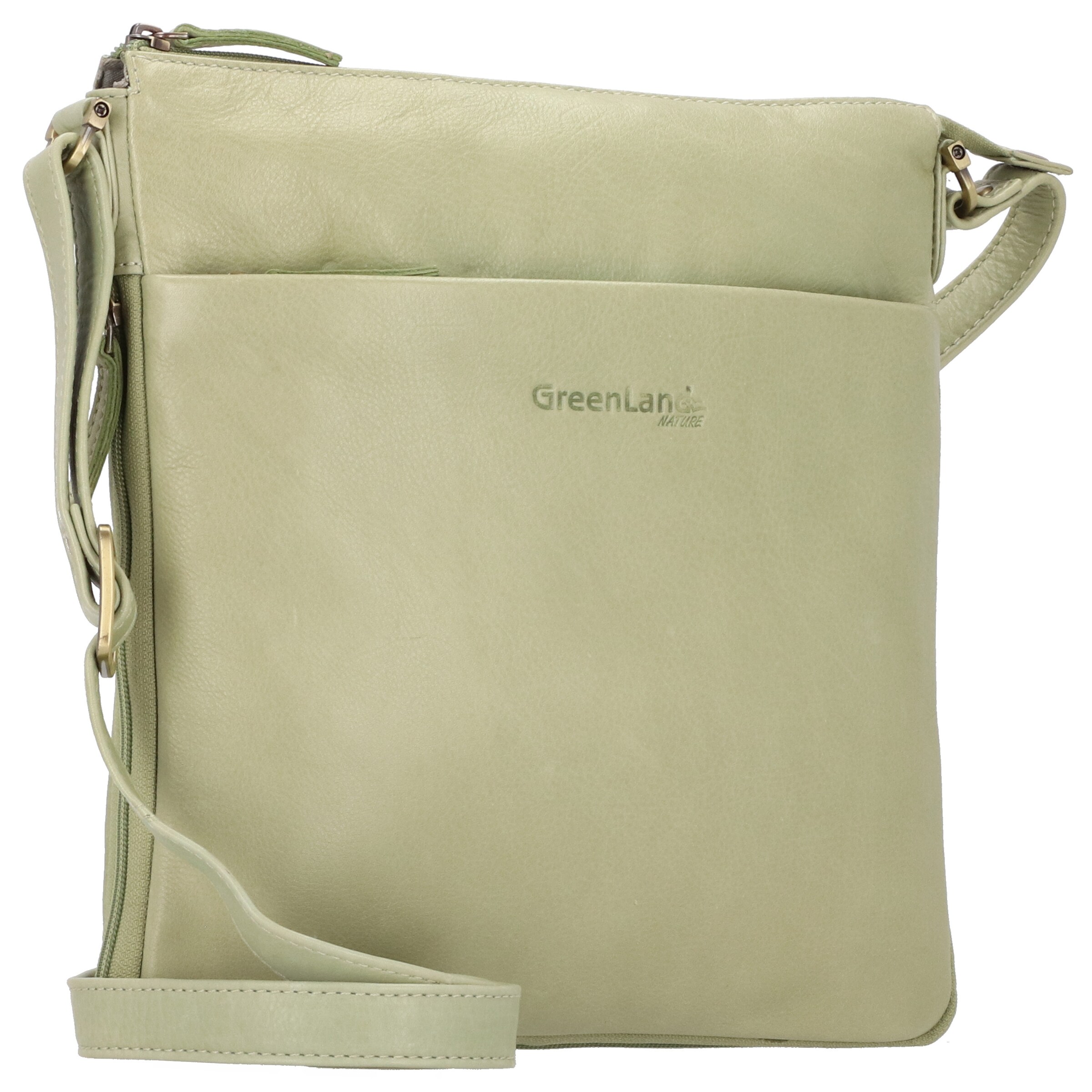 Greenland Nature Crossbody Bag 'Nature' in Green