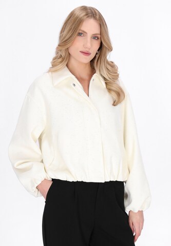 Veste mi-saison DreiMaster Klassik en blanc : devant