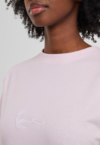Maglietta 'Signature' di Karl Kani in rosa