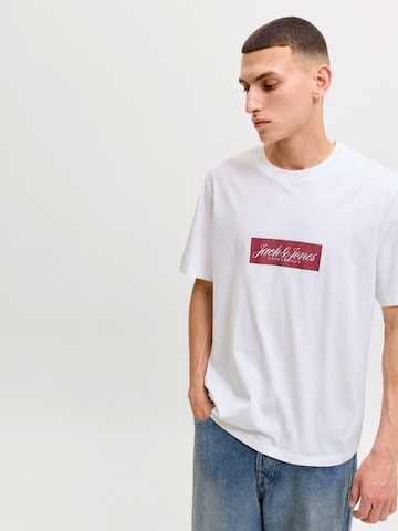 Maglietta 'JORNORREBRO' di JACK & JONES in bianco
