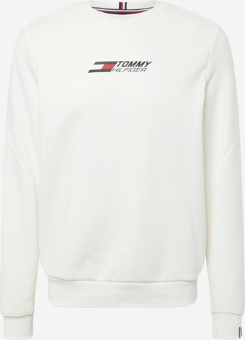 Tommy Hilfiger Sport Sportsweatshirt in Weiß: predná strana