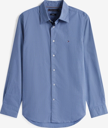 Chemise TOMMY HILFIGER en bleu : devant