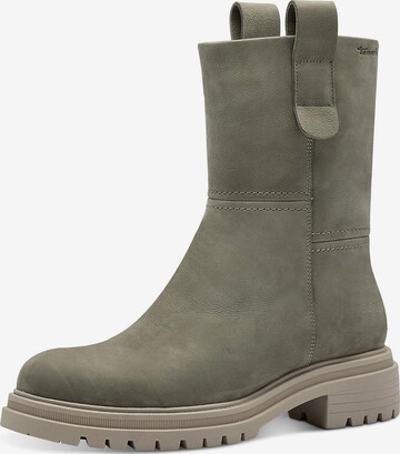 TAMARIS Ankle Boots in Green: front