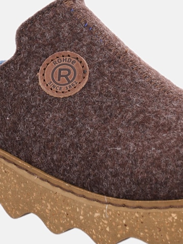 ROHDE Clogs 'Foggia-D' in Brown