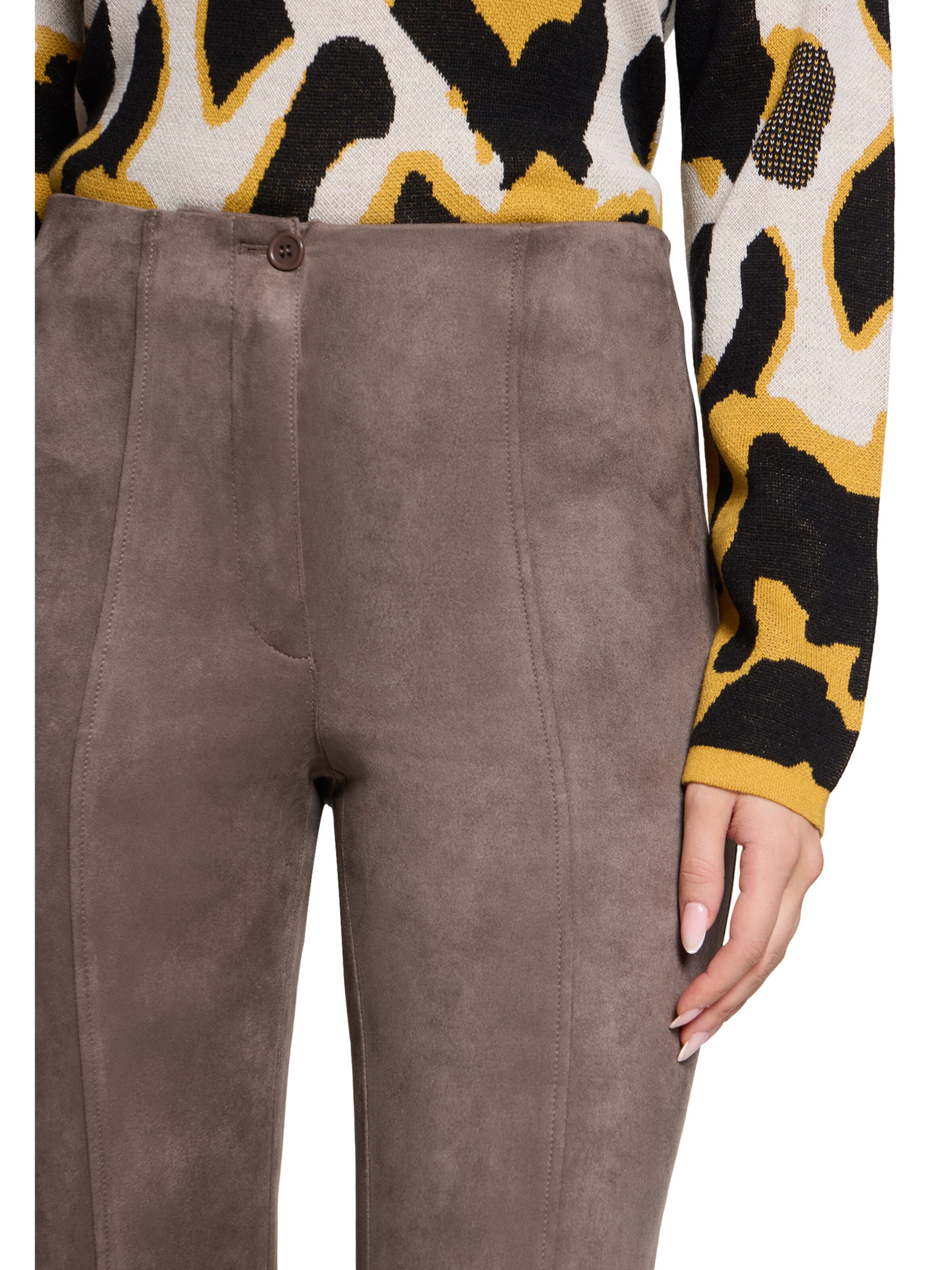Betty Barclay Slim fit Trousers in Brown