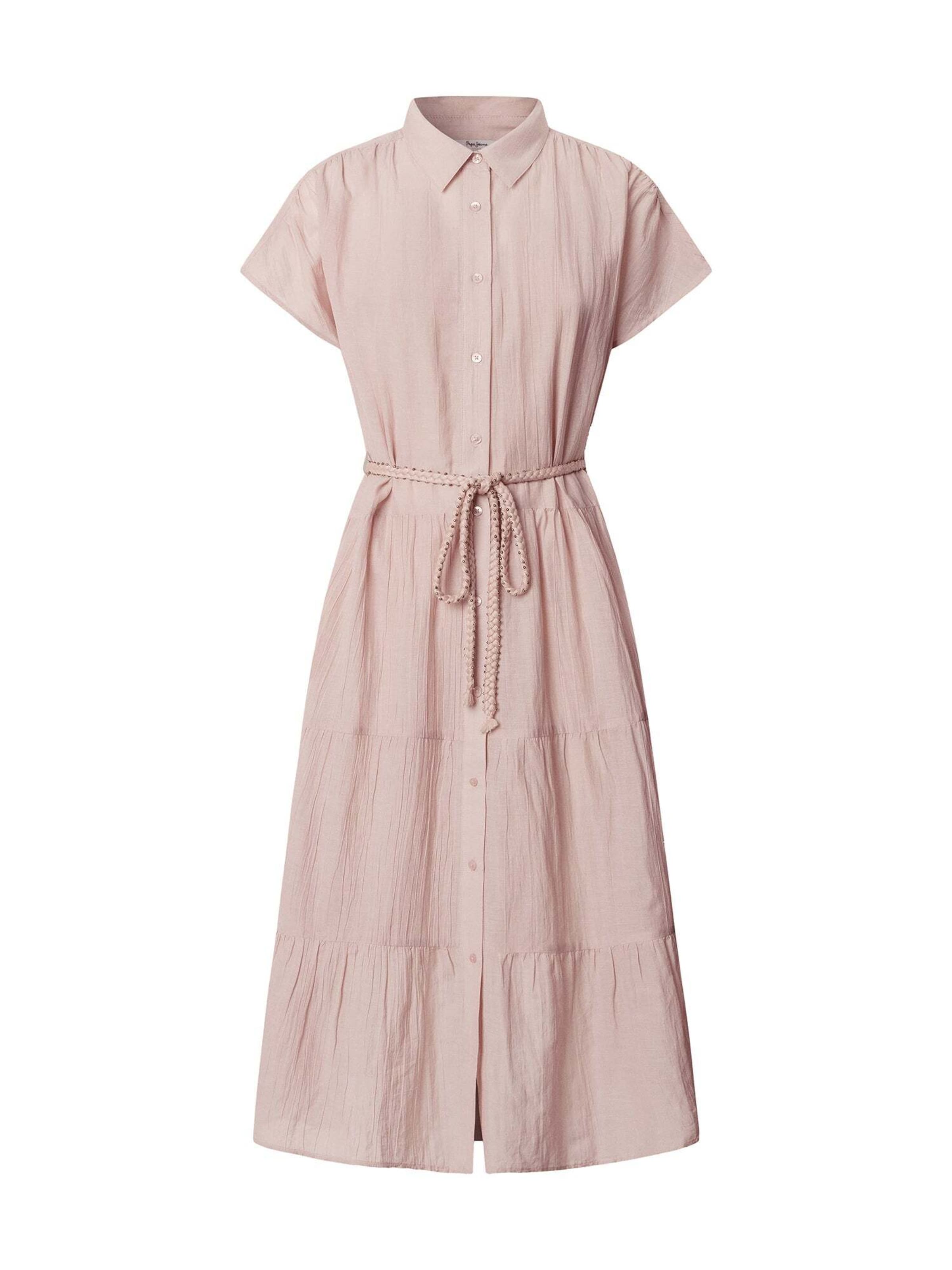 Robe Pepe Jeans en rose : devant