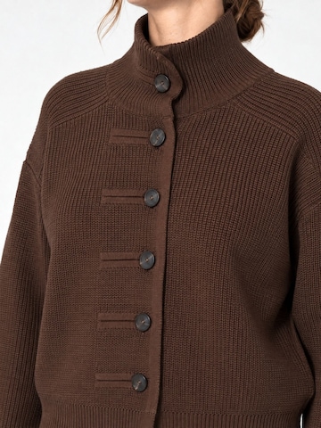 Cardigan 'Strickjacken' Dilvin en marron