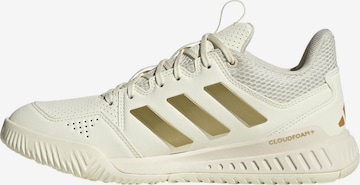 ADIDAS PERFORMANCE Sportschuh 'Court Flight' in Beige: Vorderseite