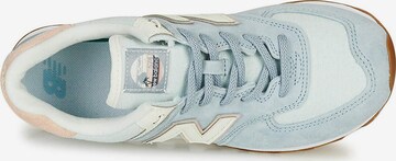 Baskets basses new balance en bleu