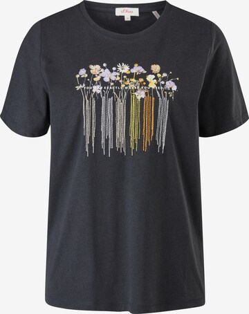 T-shirt s.Oliver en gris : devant