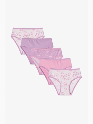 Penti Onderbroek 'PENTI Mädchen Unibara Slip mit Einhorn-Print' in Gemengde kleuren: voorkant