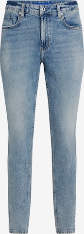 mėlyna KARL LAGERFELD JEANS Prigludęs Džinsai: priekis