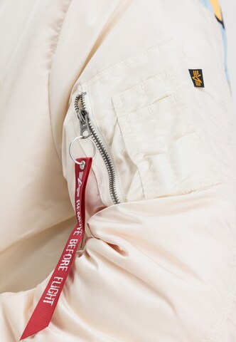 ALPHA INDUSTRIES Between-season jacket 'MA-1 VF Fighter Squadron' in Beige