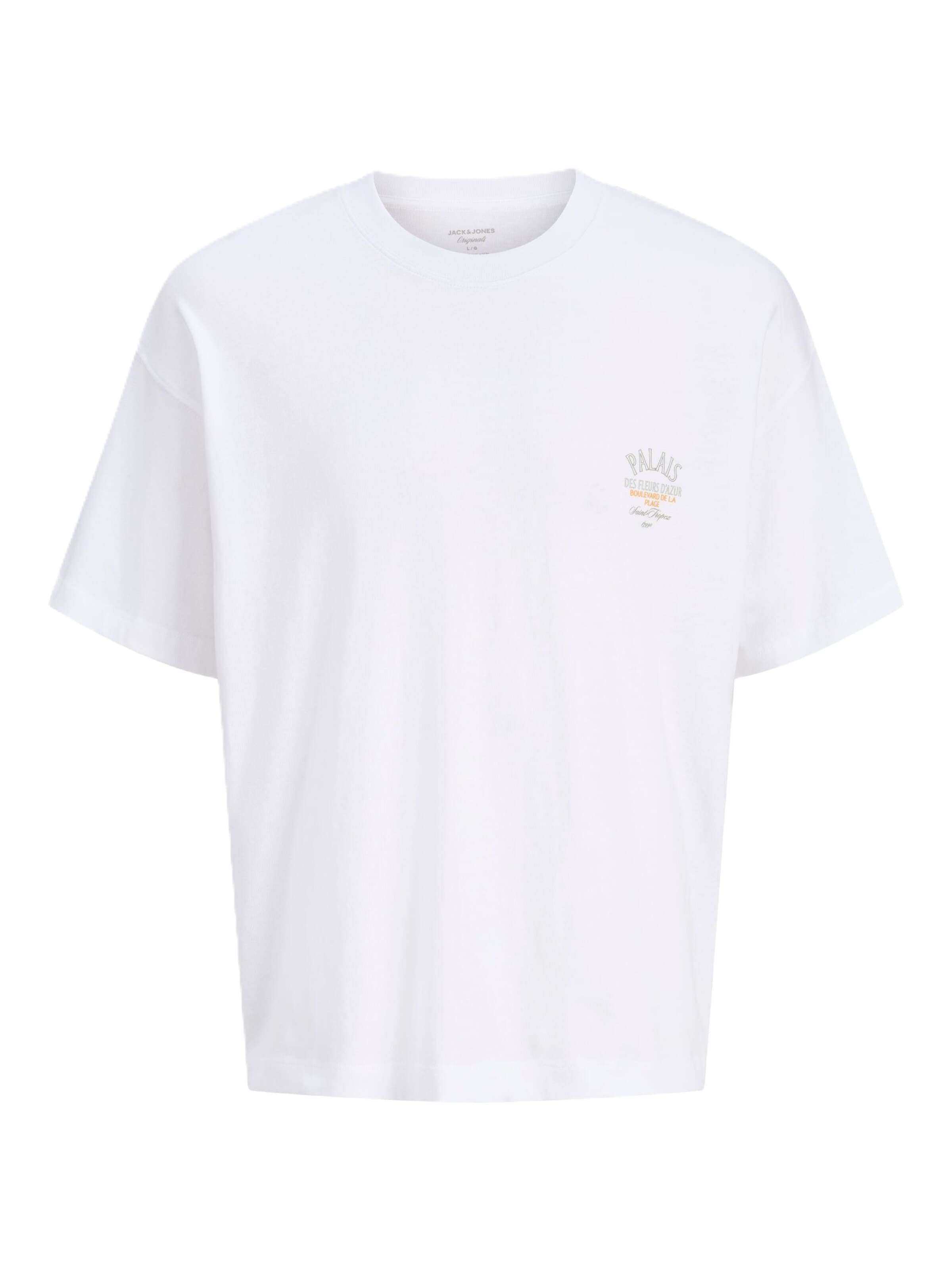 Jack & Jones Plus Shirt in Wit: voorkant