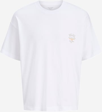 Jack & Jones Plus Shirt in Wit: voorkant