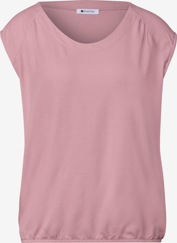 STREET ONE Top in Pink: front