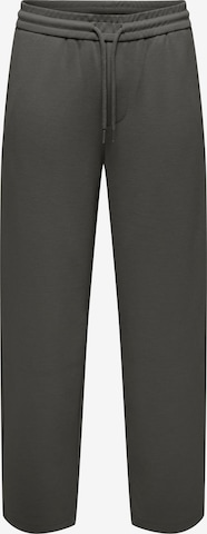 Only & Sons Loosefit Hose 'ONSNEWKODYL' in Grau: Vorderseite