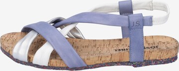 JOSEF SEIBEL Sandalen met riem 'Henriette' in Blauw: voorkant