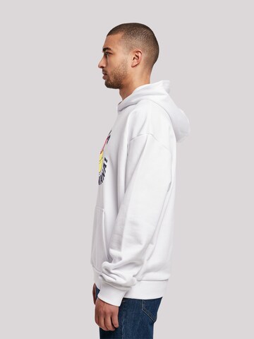 F4NT4STIC Sweatshirt 'Sesamstraße Elmo Banana' in White