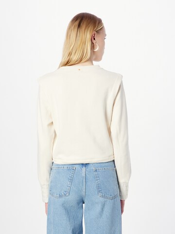 BOSSSweater majica 'Enumber' - bijela boja
