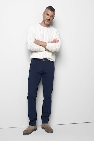 Regular Pantalon chino 'Move' MEYER en bleu