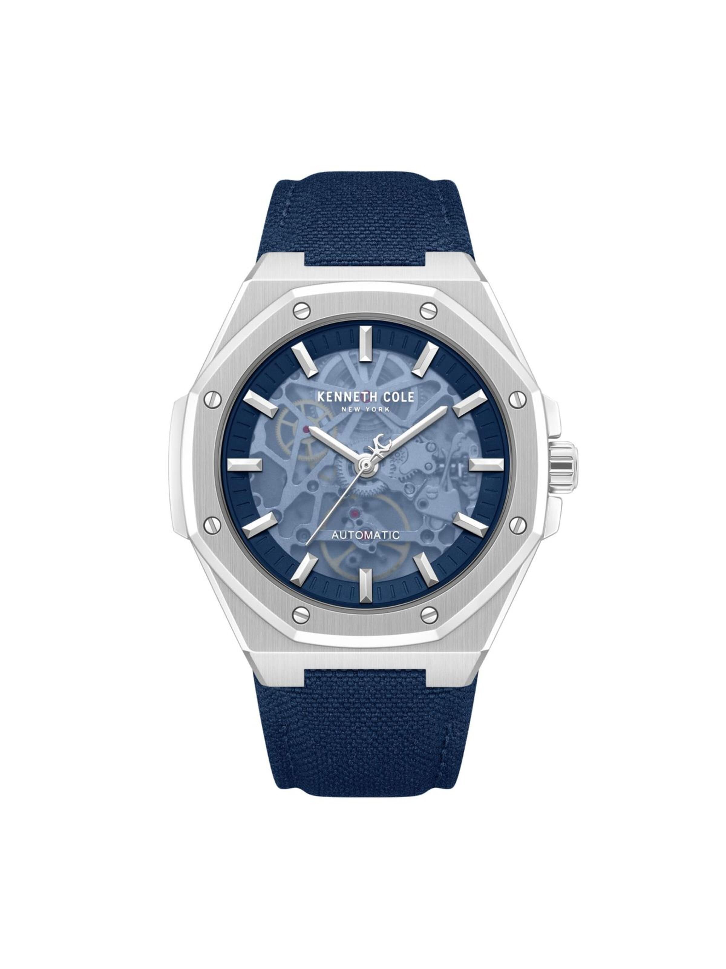 Montre à affichage analogique Kenneth Cole en bleu : devant