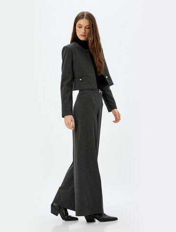 Koton Wide leg Pantalon in Grijs