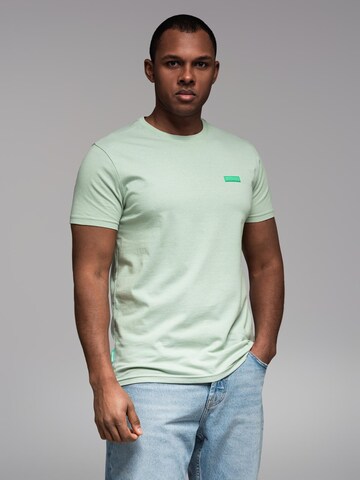 T-Shirt Ombre en vert : devant