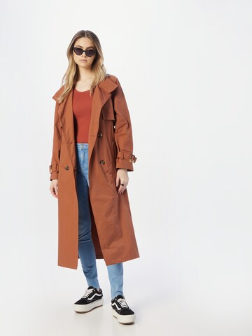 ESPRIT Between-Seasons Coat in Brown