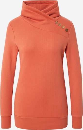 WLD Sweatshirt 'Love Beat' in braun / orange, Produktansicht