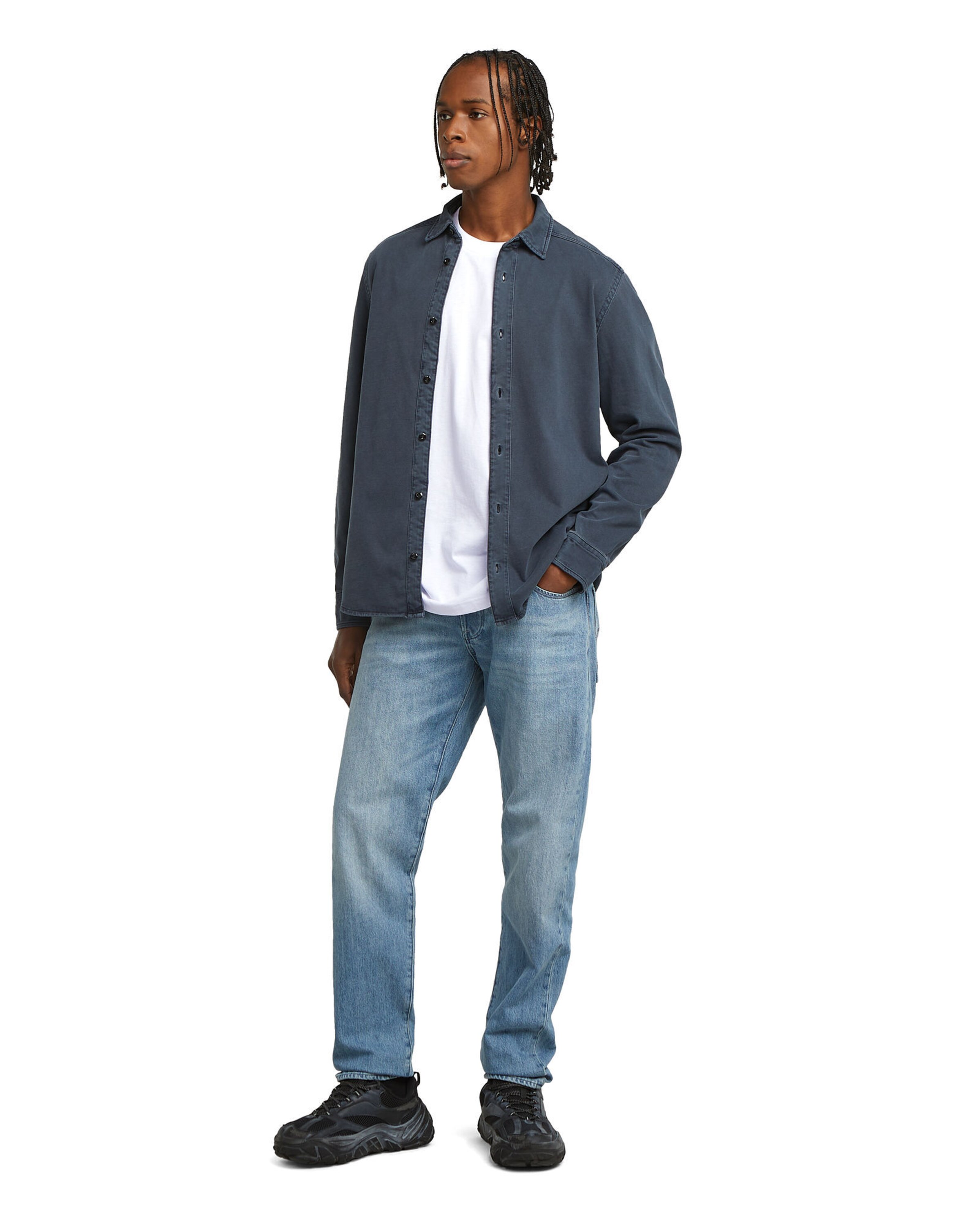 G-STAR Regular Fit Hemd in Blau