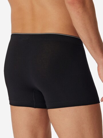 SCHIESSER Boxershorts '95/5 Originals Organic Cotton' in Zwart