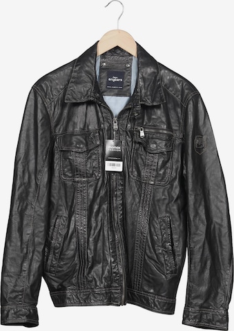 Engbers Jacke M-L in Schwarz: Vorderseite
