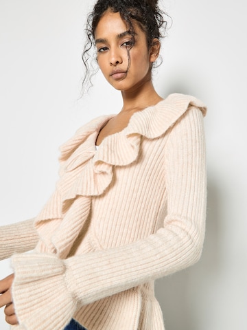 Cardigan Apricot en beige
